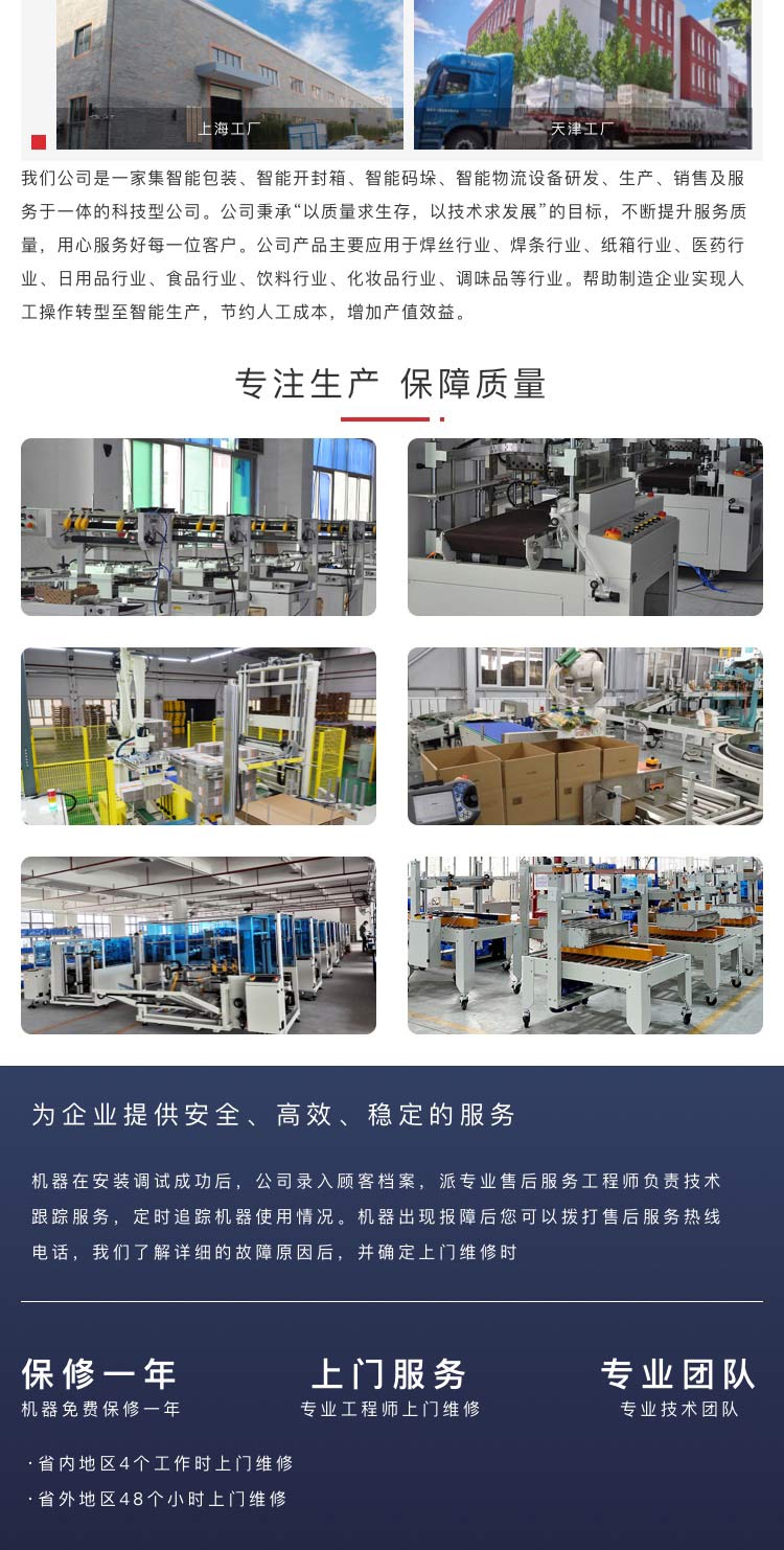 無憂售後封切收縮機